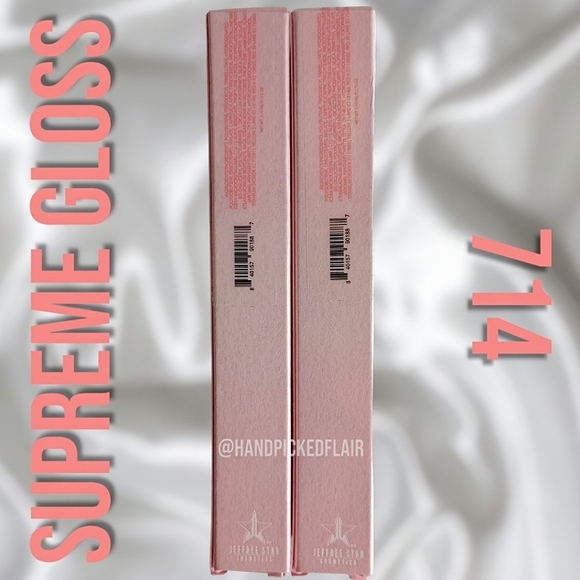 Jeffree Star Supreme Gloss 714 Duo Bundle of 2 NIB - Picture 2 of 6